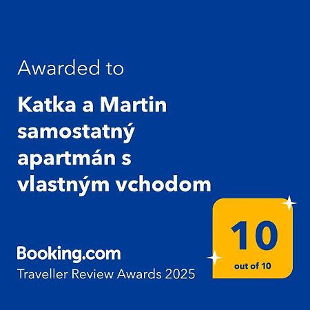 Katka a Martin samostatný apartmán s vlastným vchodom Liptovský Mikuláš Esterno foto